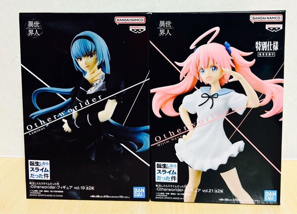 転生したらスライムだった件 Otherworlderフィギュア ミリム ナーヴァ ルミナス フィギュア2体セット未開封品