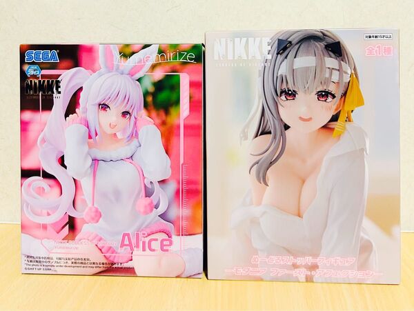 勝利の女神 NIKKE アリス Yumemirize ぬーどるストッパーフィギュア モダニア フィギュア2体セット未開封品