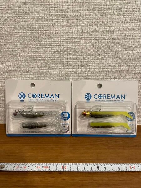 コアマン RJ10 合計2個 シャローベイト チャートベイト