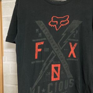 FOX RACING Tシャツ ブラック メンズ Mサイズ
