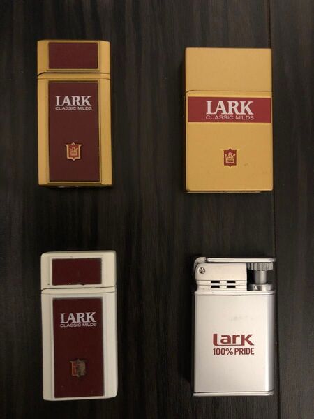 LARK /ラーク/ライター/未使用/ノベルティ/3点 非売品 おまけライター付