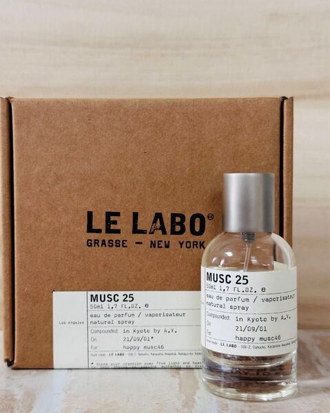 【箱付き】LE LABO MUSC 25 50ml ルラボ ムスク 25 香水