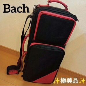 【未使用級極美品】 Bach トランペットケース ダブル コンパクトギグバッグ
