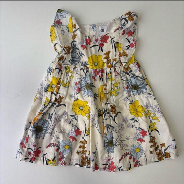baby GAP 花柄ワンピース 2y