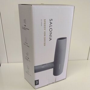 新品 SALONIA ドライヤー SL-013GR サロニア スピーディーイオンドライヤー