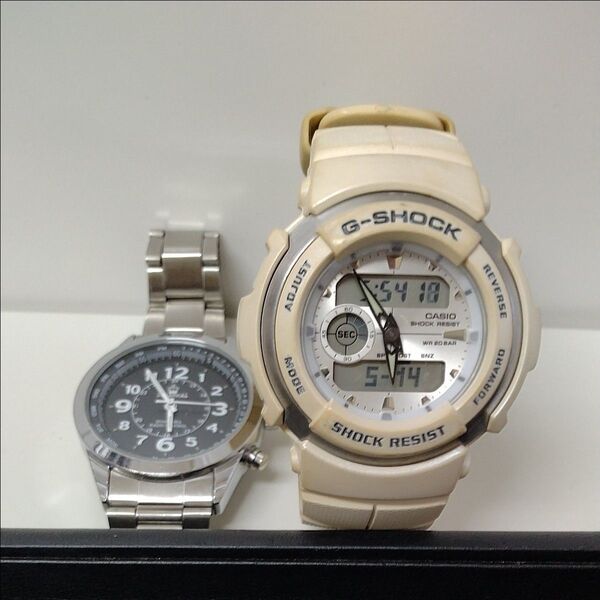 【2点まとめ売り】CASIO G-SHOCK G-300LV MARSHAL 腕時計 カシオ 電波ソーラー Gショック