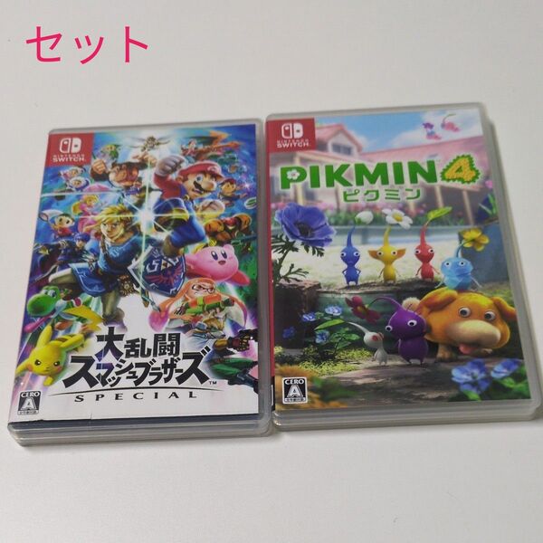 Nintendo switch ピクミン4 大乱闘スマッシュブラザーズ セット