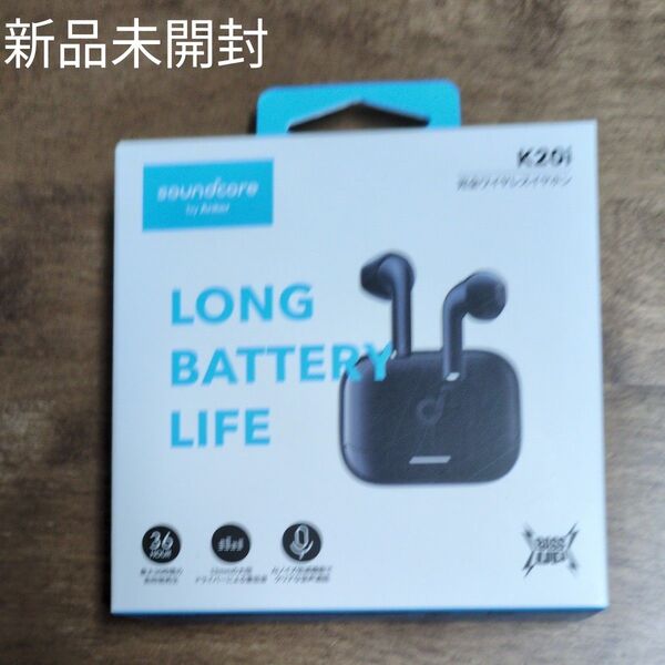 完全ワイヤレスイヤホン Soundcore K20i A3994N11 ブラック