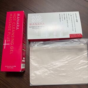 マナラ ホットクレンジングゲル他3点セット