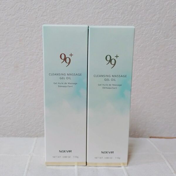 ノエビア 99プラス クレンジングマッサージゲルオイル 110g×2個