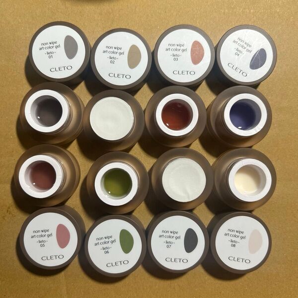 cleto non wipe art color gel