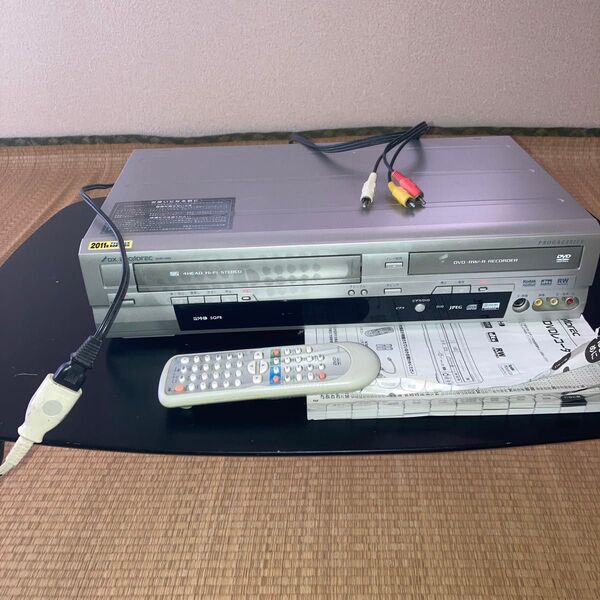 DXアンテナ DVDレコーダー DVR-120V リモコン 説明書付