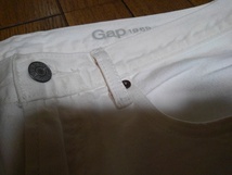 GAP ホワイトデニム スリム_画像3