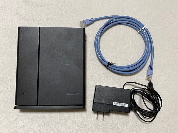 ELECOM 無線LANルーター Wi-Fi WRC-1167GST2 LANケーブル1本おまけ