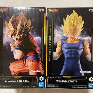ドラゴンボールZ フィギュア Grandista 孫悟空 ベジータ 2体セット