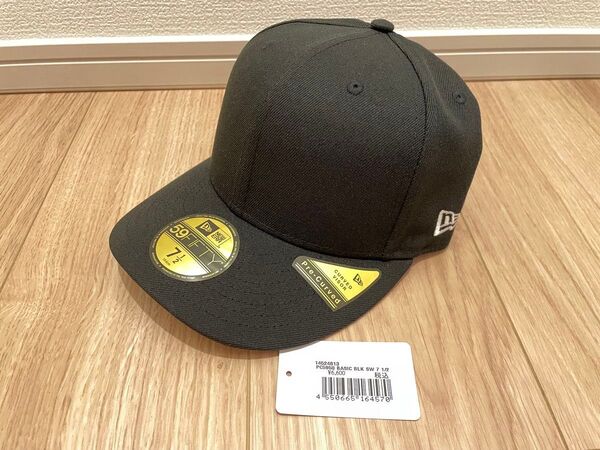 【新品】ニューエラ PC 59FIFTY 7 1/2 無地 ブラック 未使用