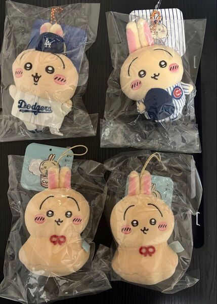 新品未使用 ちいかわ × MLB マスコット ウラヤハボウズ マスコット