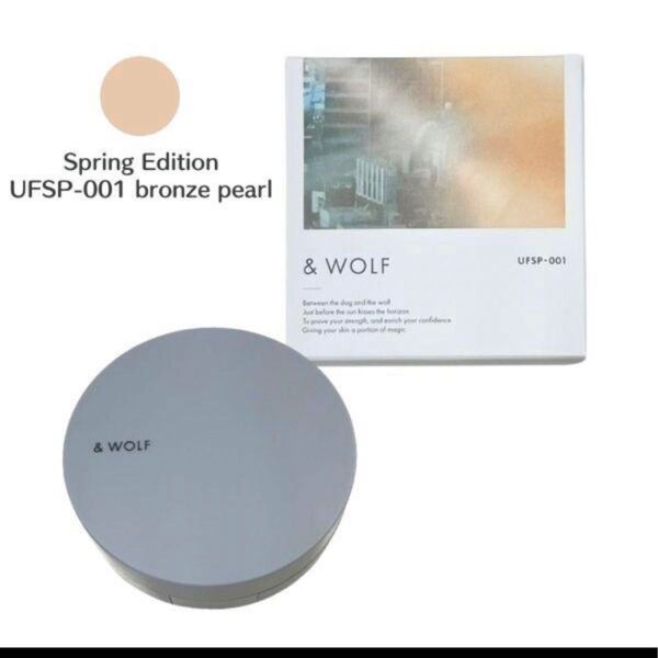 新品未開封 N organic エヌオーガニック & WOLF アンドウルフ UVセラムリキッドファンデーション UFSP-001