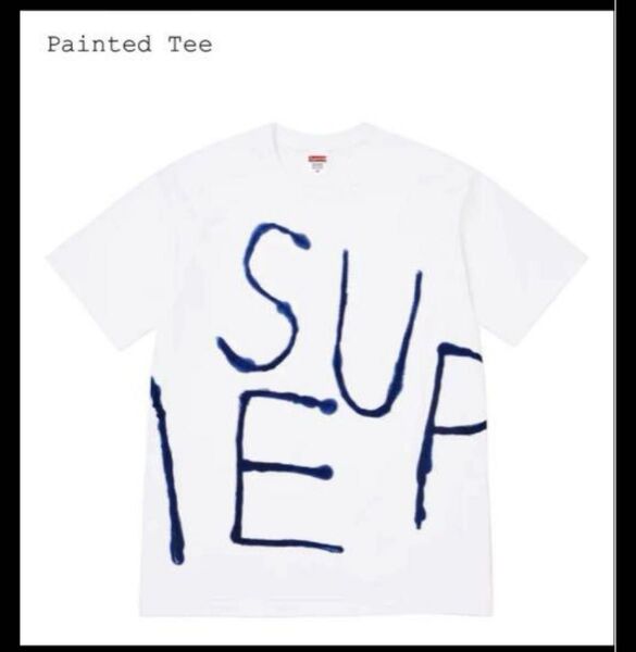 Painted Tee ホワイト Tシャツ