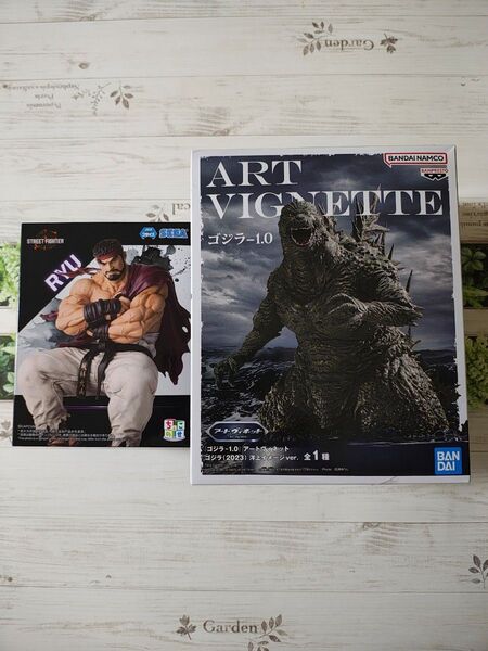 ストリートファイター6 ちょこのせプレミアムフィギュア リュウ ゴジラ フィギュア 2個セット