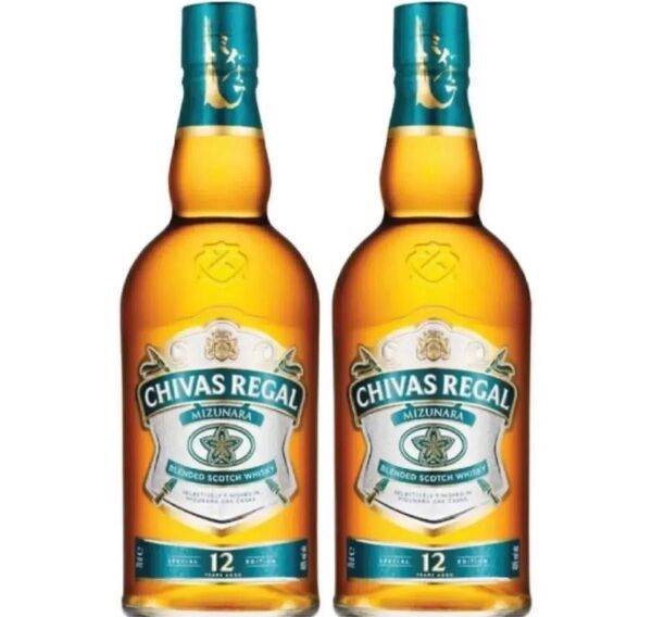 シーバスリーガル ミズナラ 12年 700ml 2本セット ブレンデッドスコッチウイスキー
