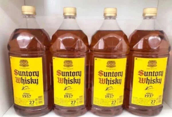 サントリー 角瓶 40度 2700mlペットボトル(2.7L)×4本セット SUNTORY