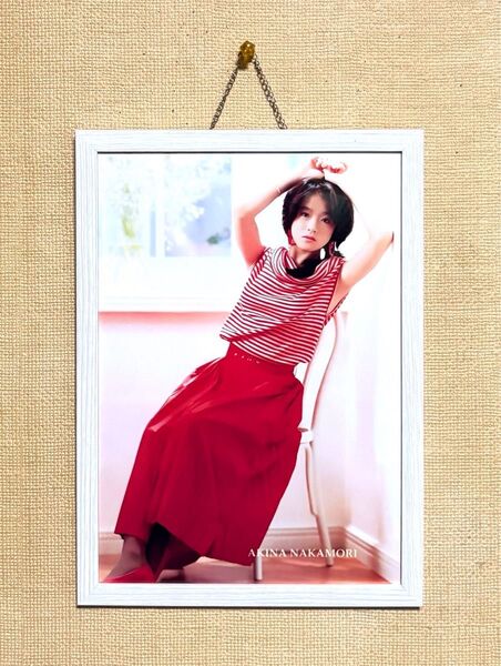 中森明菜.ラミネートフォトA4 フォトフレームセット