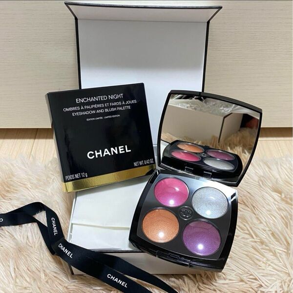 CHANEL 限定 アイシャドウ エンチャテッドナイト チークカラー パレット