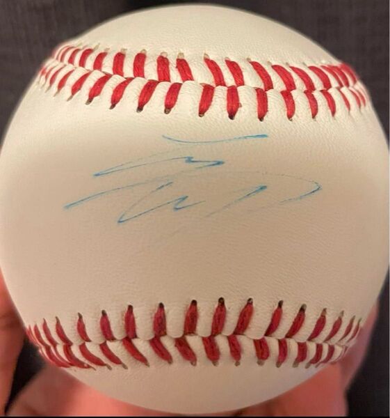 エンゼルス時代 大谷翔平 直筆サイン入りボール 初期サイン書体 侍ジャパン wbc