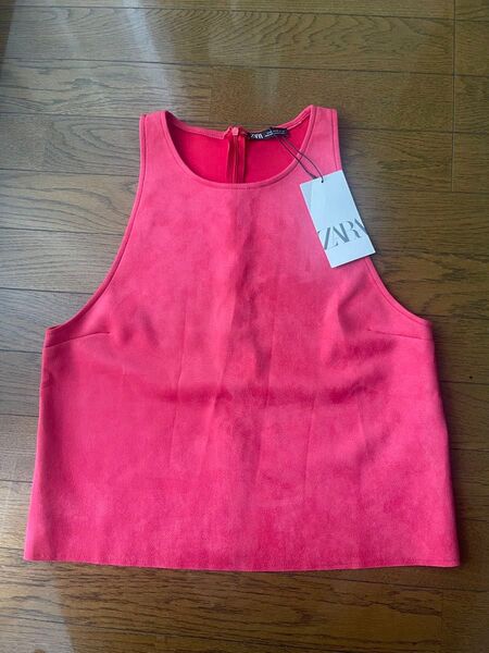 ZARA ノースリーブ タンクトップ M 新品