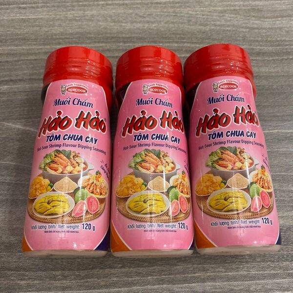 値下げ!Ho Ho トムチュアカイ 120g ×3本 ハオハオ塩 食品