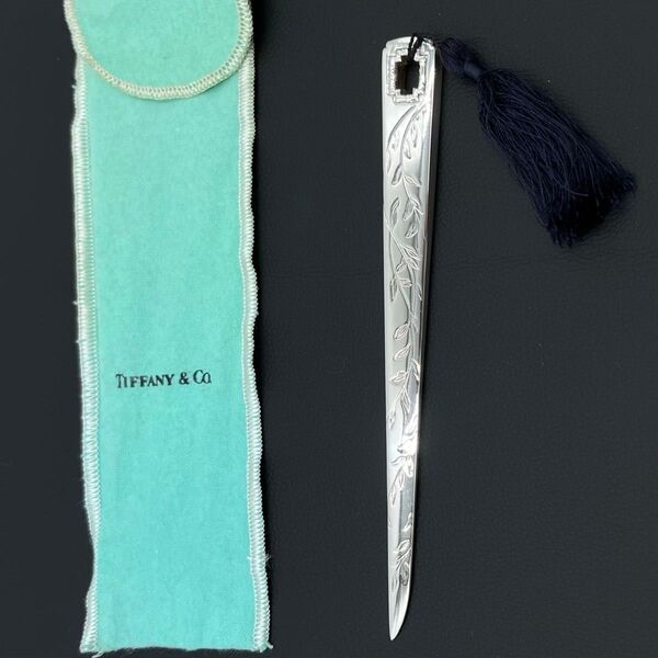 Tiffany ペーパーナイフ バンブー タッセル シルバー925 ヴィンテージ ティファニー