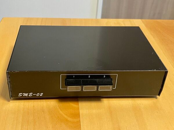 電源不要AVセレクター 3入力1出力
