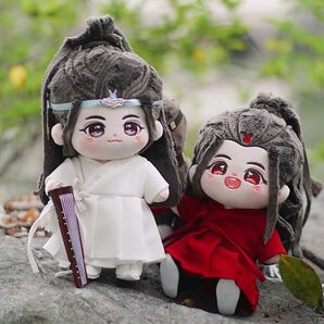 超レア★20cmぬいぐるみ 陳情令 魏無羨 藍忘機 ワンピース 2色セット