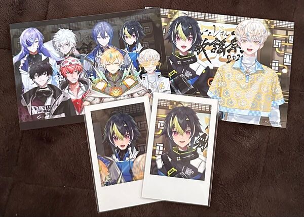 【値下げ可】にじさんじ 歌謡祭 チェキ ブロマイド 伊波ライ 緋八マナ ざぶぅん