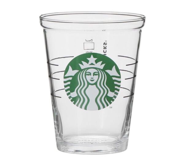 スターバックス コールドカップグラス414ml STARBUCKS ロゴグラス グラス スタバ