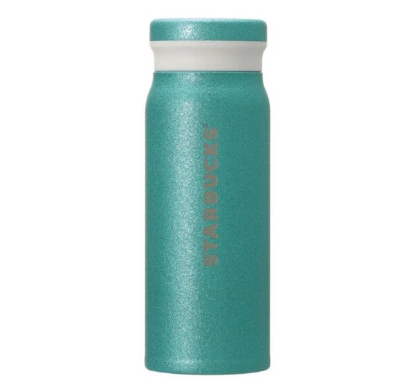 ステンレスボトルグリッターターコイズ488ml スターバックス STARBUCKS タンブラー
