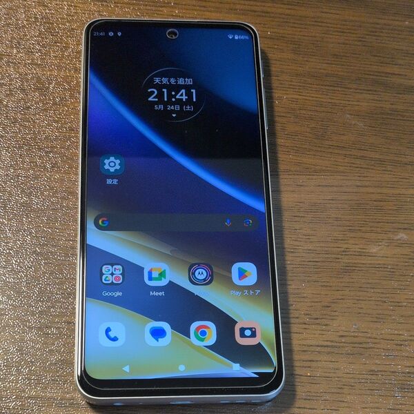 moto g52j 5G 6.8インチ メモリー6GB ストレージ128GB パールホワイト