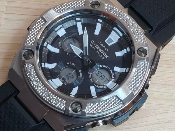 CASIO G-SHOCK GST-W330D G-STEEL ソーラー 電波 ウォッチ 腕時計 ジーショック デジアナ