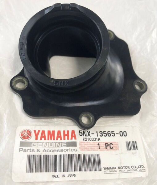 YAMAHA YZ250 インテークマニホールド インシュレーター インマニ ジョイントキャブレター ヤマハ 純正部品 日本製