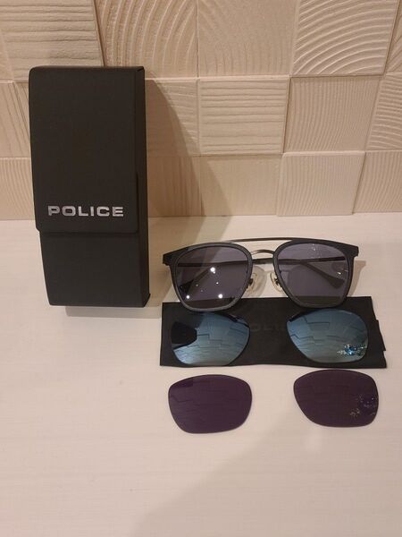 超美品 POLICE SPL152I AG2B