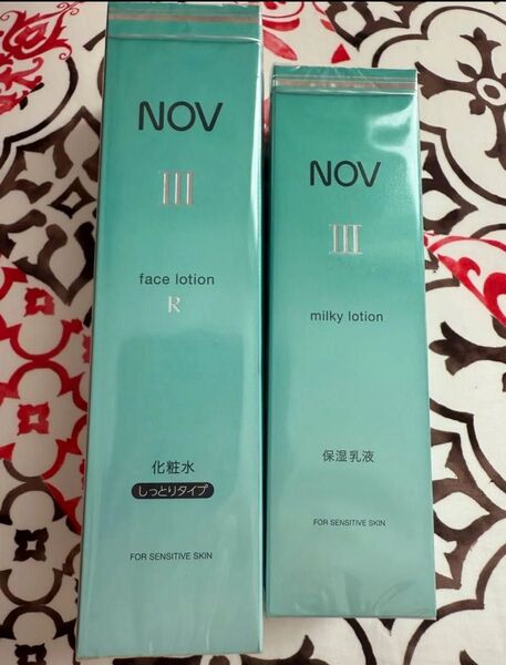 新品未開封 ノブ III フェイスローション 120ml(R しっとり)ミルキィローション 80ml 医薬部外品 最安値