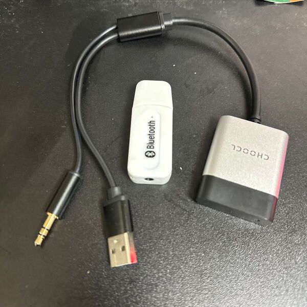 CHOETECH Bluetoothオーディオレシーバー Bluetoothアダプタ セット