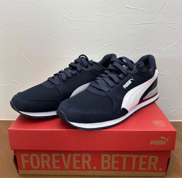 プーマ PUMA スニーカー ST ランナー V3 27 ネイビー