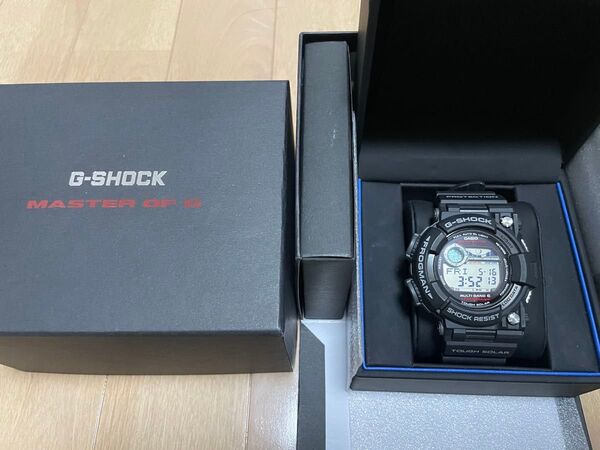 【新品同様】CASIO G-SHOCK Gショック FROGMAN フロッグマン gwf-1000-1jf