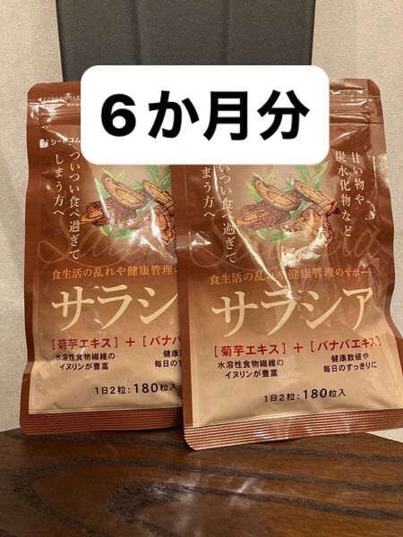 【6か月分】サラシア ダイエット シードコムス 炭水化物 産後のダイエット