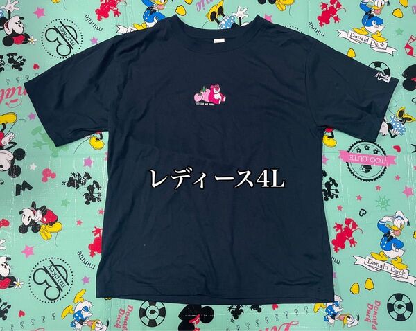 ディズニー 半袖 Tシャツ トイストーリー ロッツォ レディース4L 小さめ