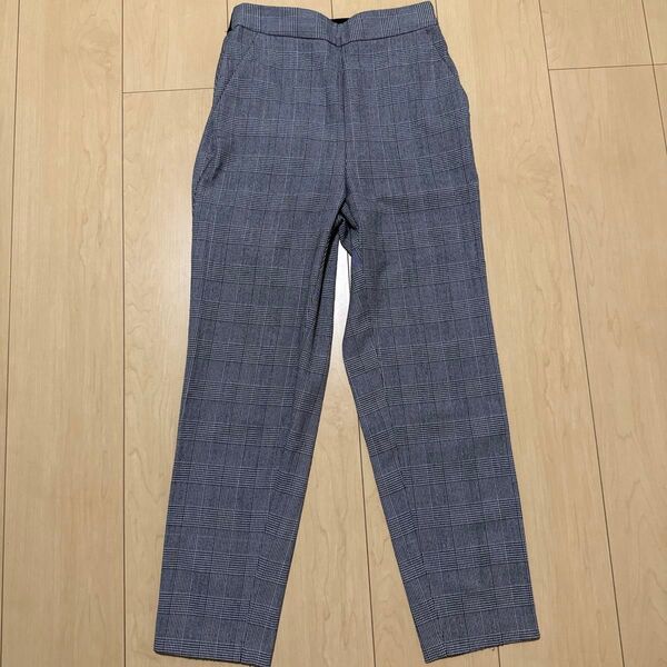 GU パンツ Sサイズ チェック柄
