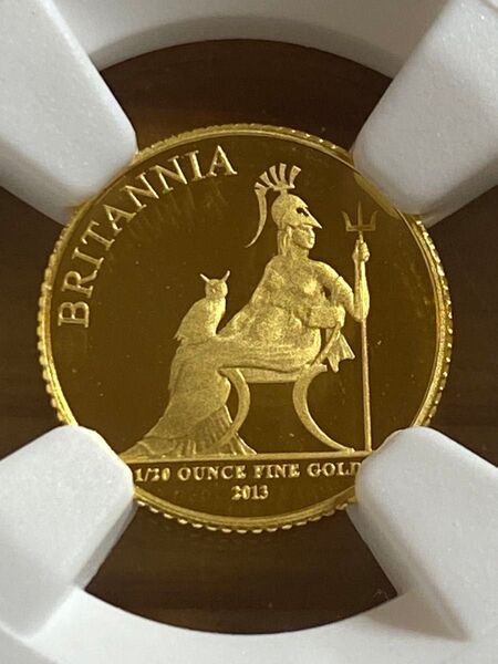 2013年 ブリタニア金貨 1/20オンス