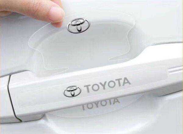 トヨタ ドアハンドルプロテクター ドアノブ傷防止 高品質8枚セット
